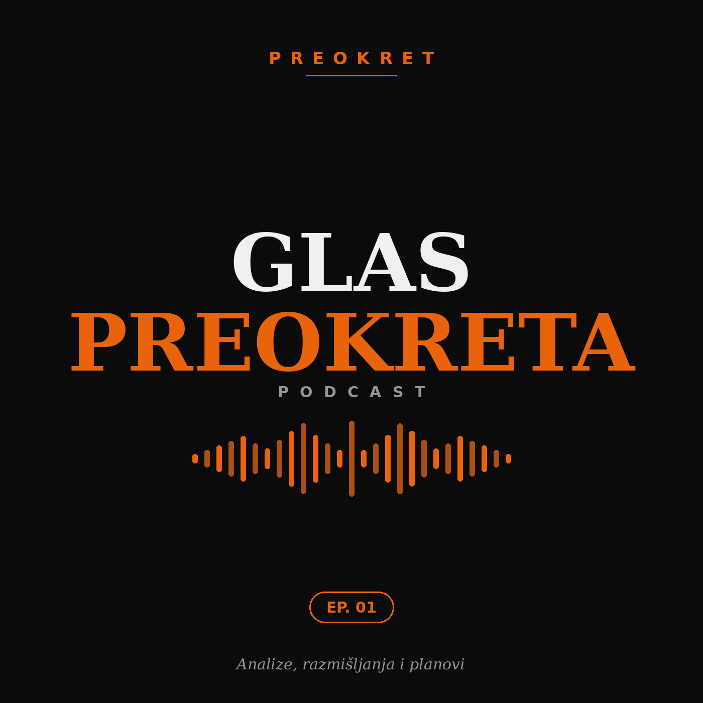 Glas Preokreta: kreće podcast pokreta